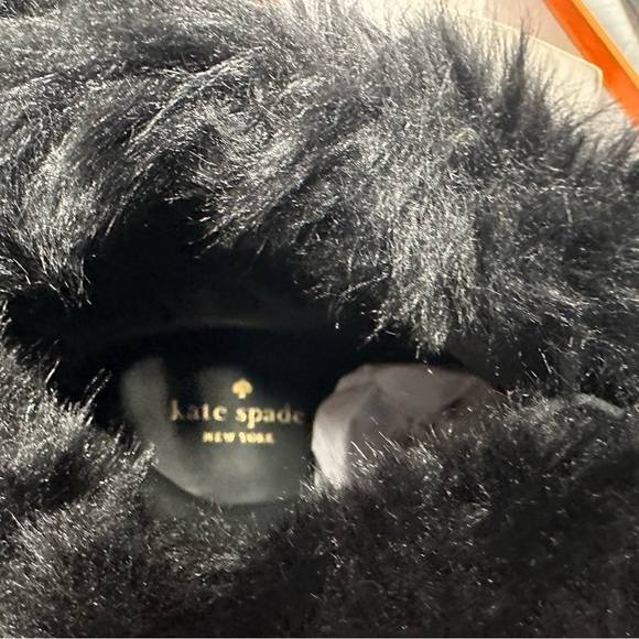 Kate Spade black suede booties (New in box) - Picture 6 of 8